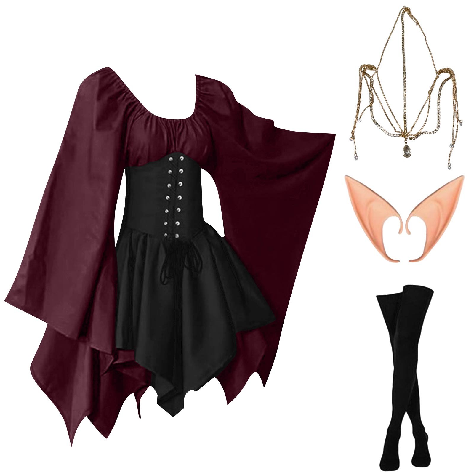 Halloween Cosplay Palace Victo - Vintage Fashion Dresses recension och pris