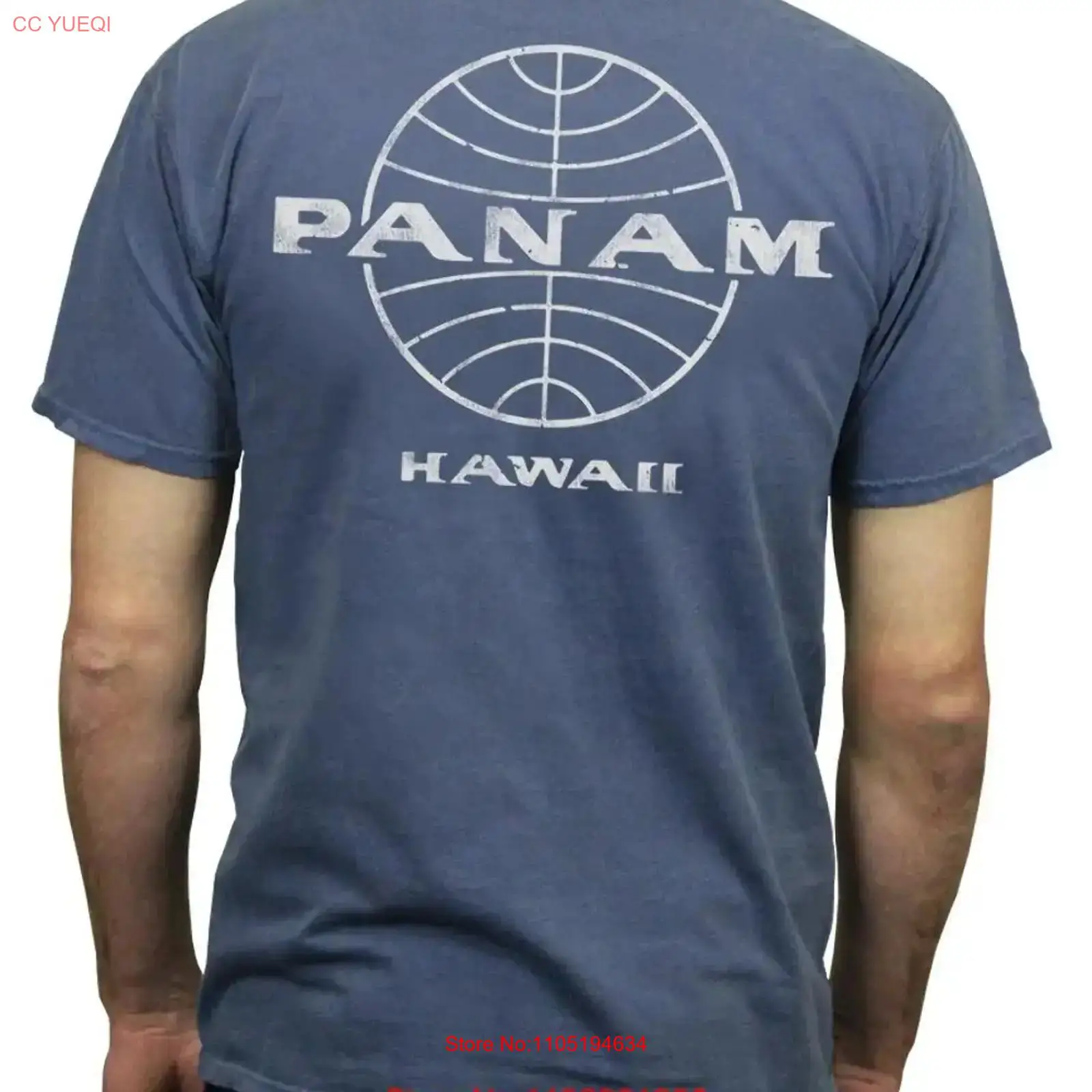 Pan Am Globe T Shirt vintage W - Vintage Fashion Jersey recension och pris