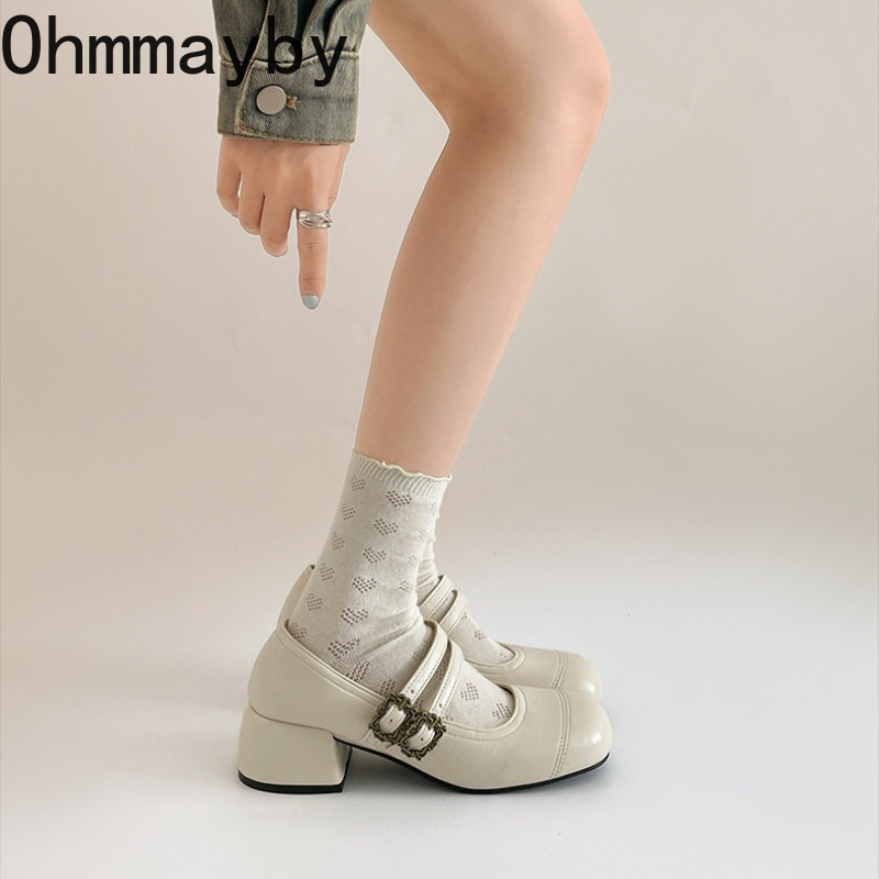 Vintage Thick Heel Women Mary  - Vintage Outdoor Fashion recension och pris
