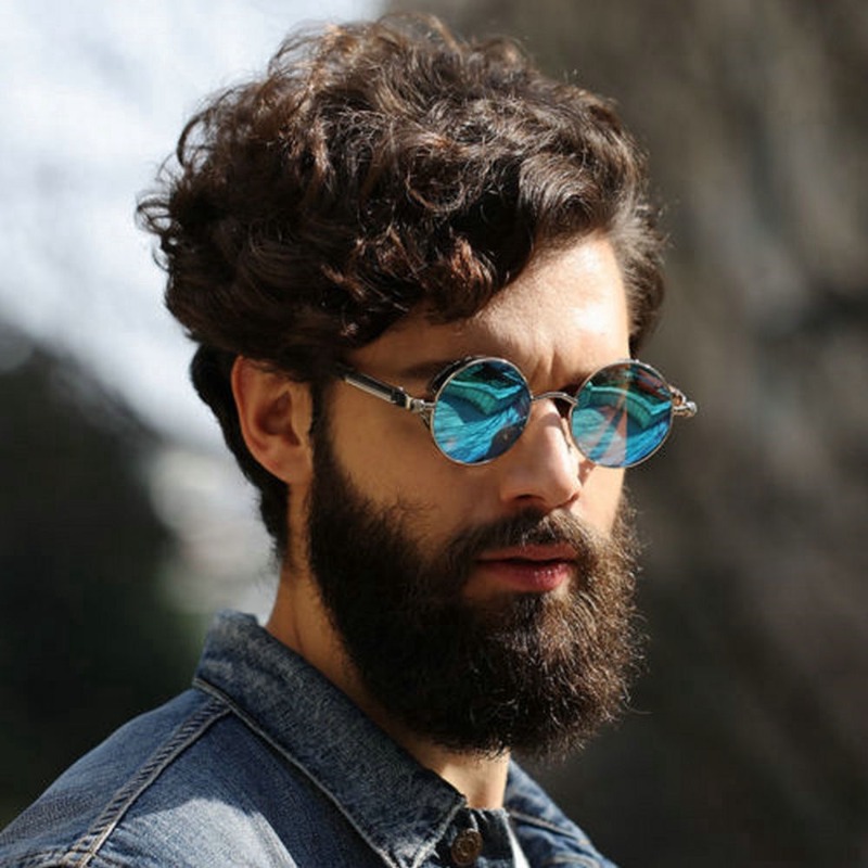 Metal Steampunk Sunglasses Men - Vintage Fashion Enthusiasts recension och pris