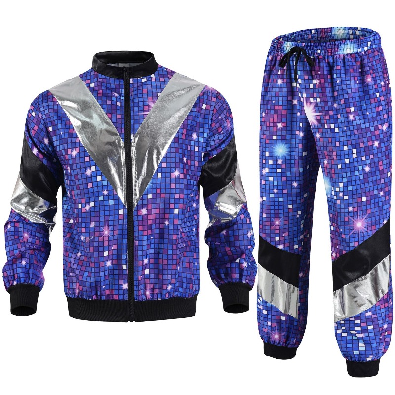 Mens 80s Vintage Hip Hop Track - Vintage Windbreaker Nylon recension och pris