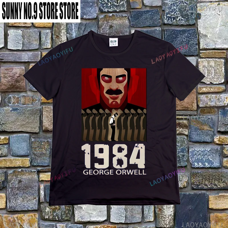Men's Vintage 1984 George Orwe - Vintage Fashion Jersey recension och pris