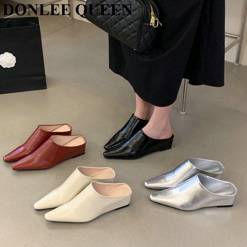 Women Fashion Close Toe Mule S - Vintage Fashion Online recension och pris