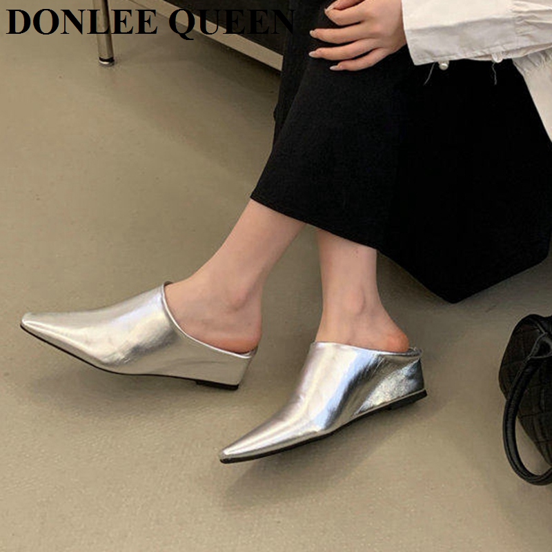 Women Fashion Close Toe Mule S - Vintage Fashion Online recension och pris