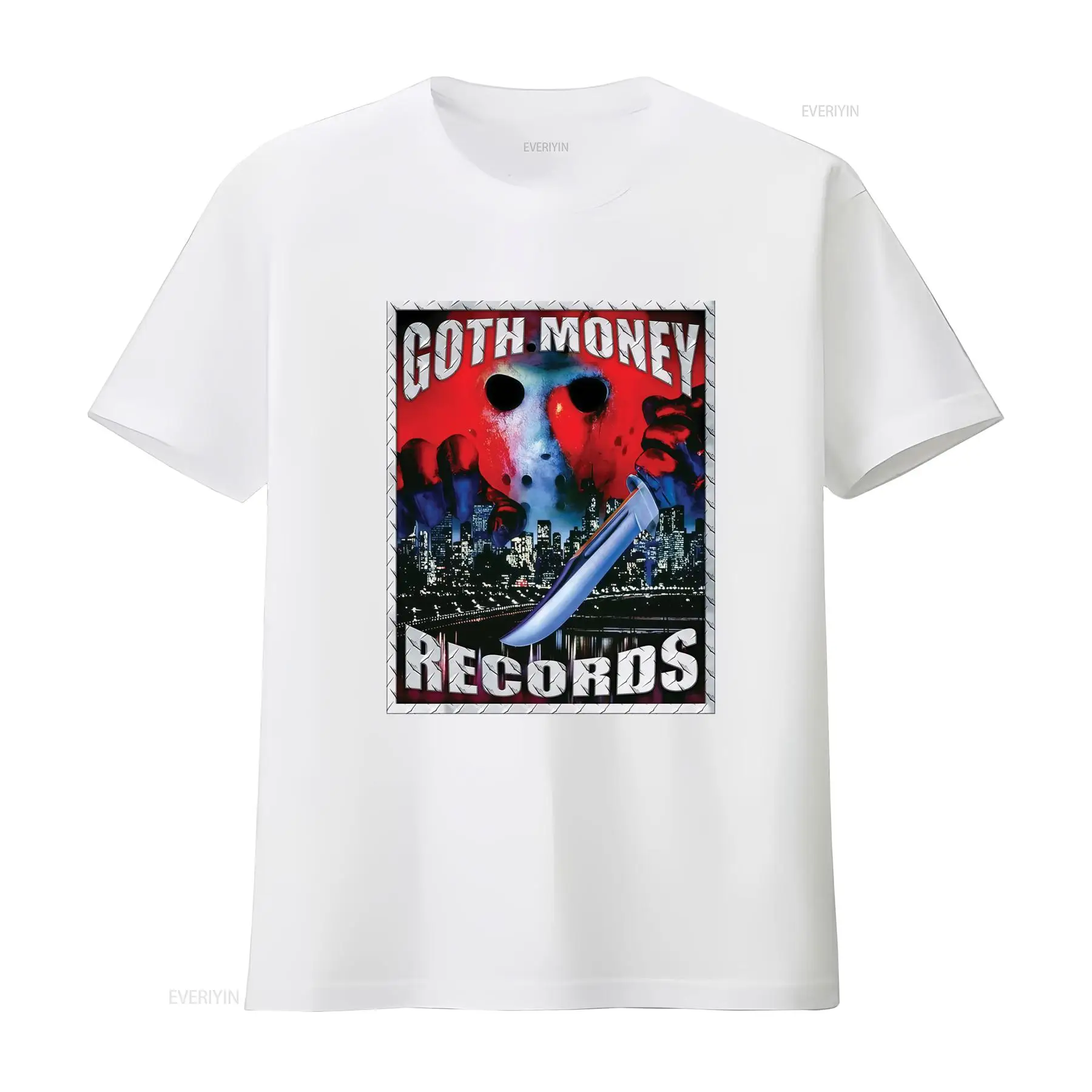 Goth Money Records Jason Logo  - Vintage Fashion Jersey recension och pris