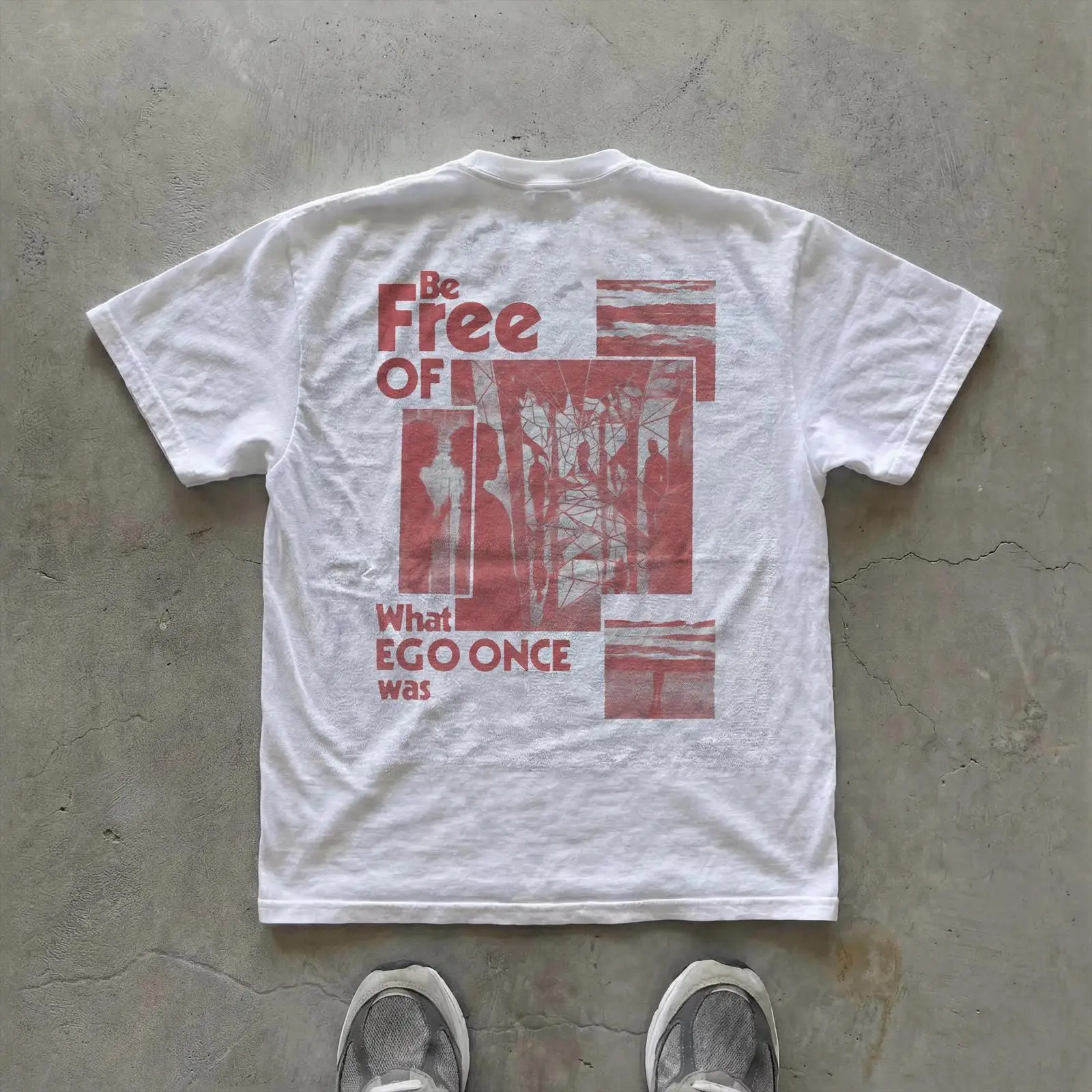 Be Free of Ego Quote T Shirt C - Vintage Fashion Quotes recension och pris