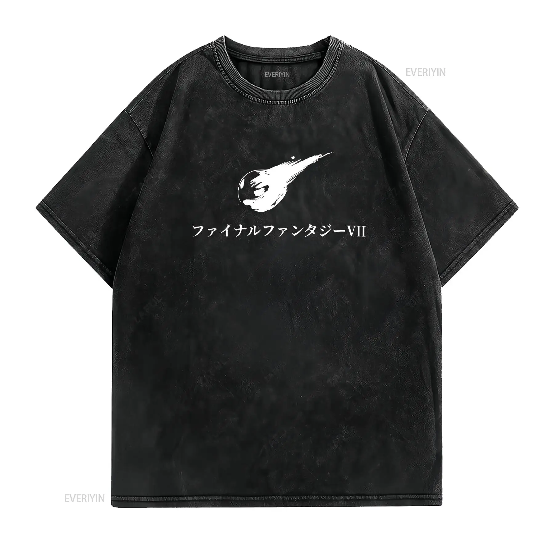 FF7 JP Title T shirt Multiple  - Vintage Fashion Jersey recension och pris
