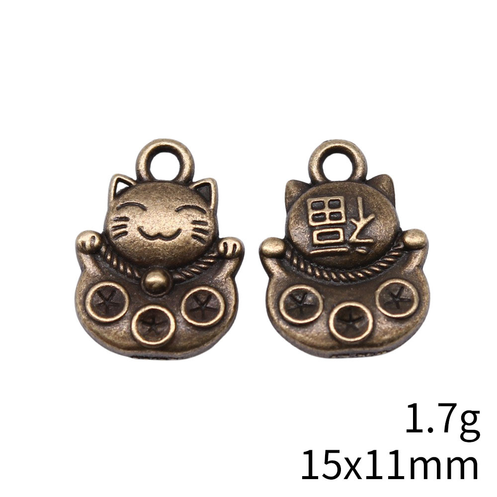 10pcs 15x11mm 3 Colors Antique - Vintage Fashion Stores recension och pris